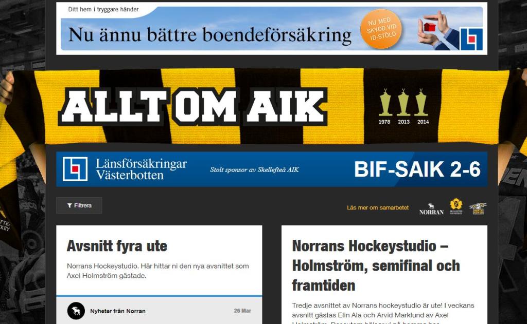 Med hockey som digital&nbsp;affärsmodell