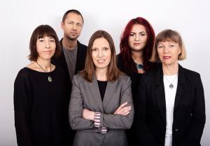 Redaktionen 2014: Åsa Berner, Rikard Johansson, Unn Edberg, Diana Demin, BrittMari Lantto.